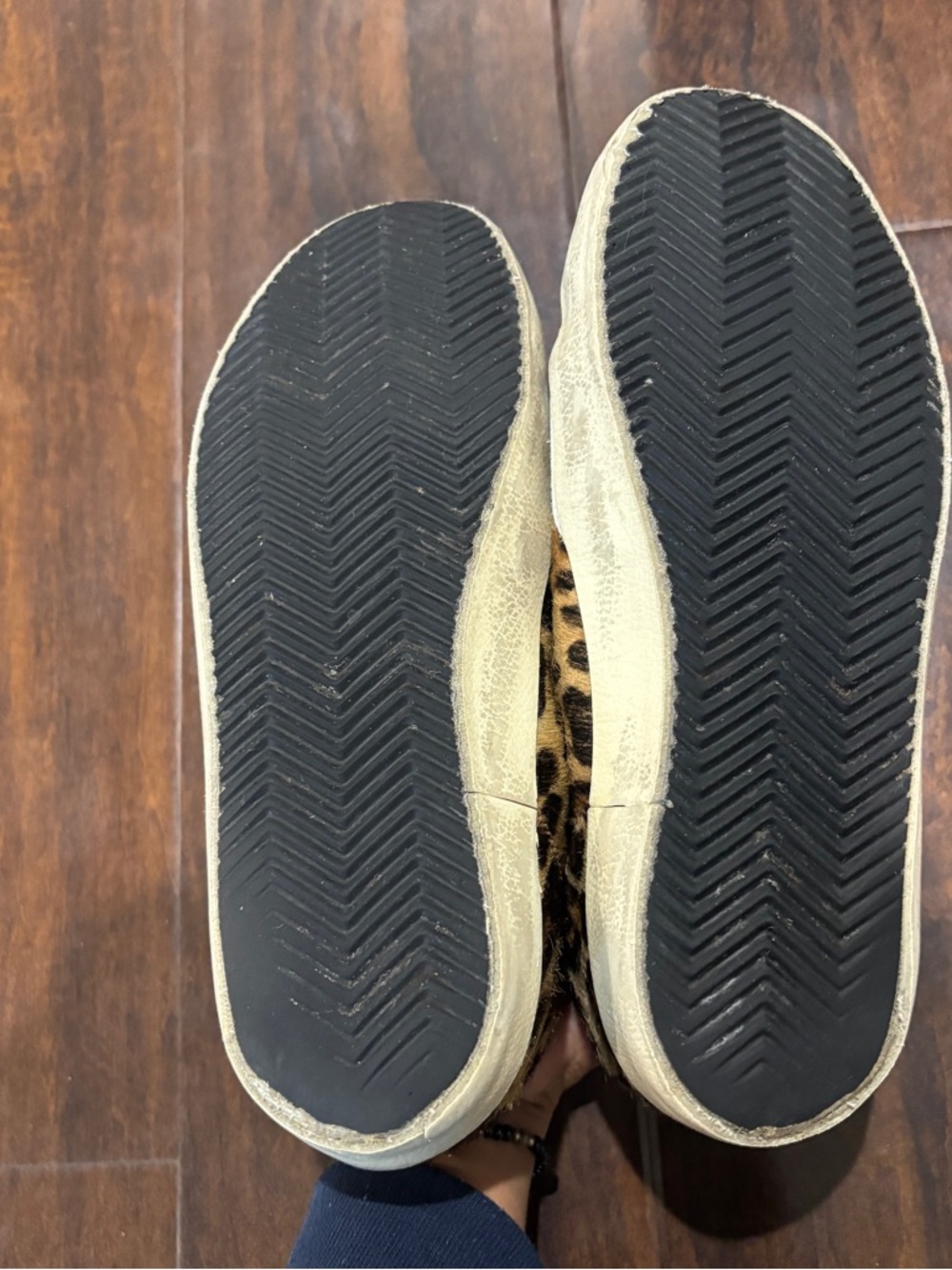 Golden Goose Women's Super-Star in leopard print leather - Picture 12 of 14